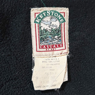 90's "made in USA" KEYSTONE CASUALS BY KEY 裏キルティング フーデッド アクティブタイプ ジャケット