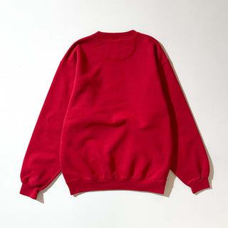 90's "made in USA" Lands' End レッド 無地 スウェット シャツ