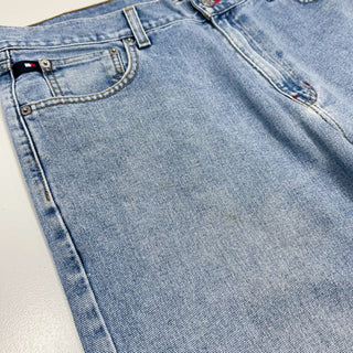 90's TOMMY HILFIGER ワイドデニムショーツ