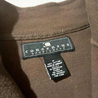 00's consensus ドロップショルダー ドライバーズ ニット セーター