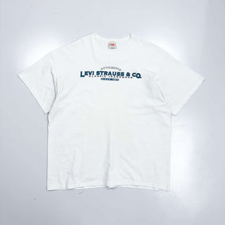 90's "made in USA" Levi's センターロゴ プリントTシャツ