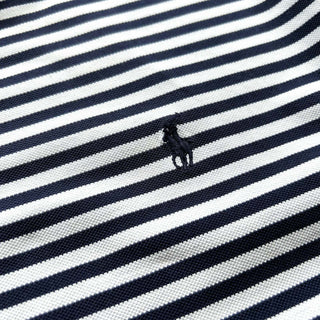 90's～ POLO GOLF RALPH LAUREN "Pima cotton" ボーダー S/Sポロシャツ