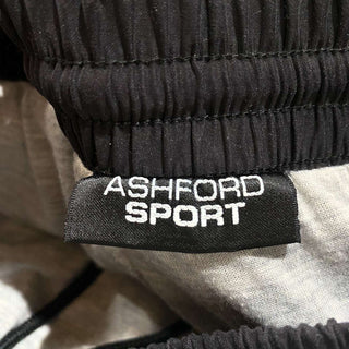 ASHFORD SPORT ブラック ドローコード ピーチスキン イージーパンツ