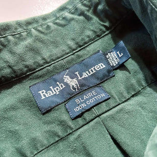 90's～ RALPH LAUREN "BLAIRE" ボタンダウン L/Sシャツ