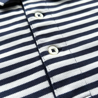 90's～ POLO GOLF RALPH LAUREN "Pima cotton" ボーダー S/Sポロシャツ