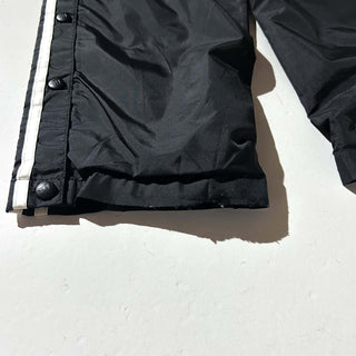 90's adidas team ブラック ドローコード スナップ パンツ