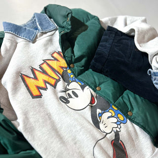 80's "made in USA" VELVA SHEEN ミニー キャラクター スウェット シャツ