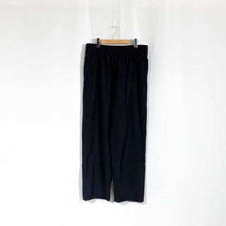 ASHFORD SPORT ブラック ドローコード ピーチスキン イージーパンツ