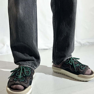 90's～00's "made in USA" ARIZONA テーパード ブラック デニム パンツ