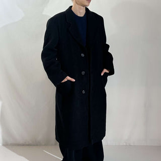 90's SILVER CLOUD カシミヤ チェスター コート