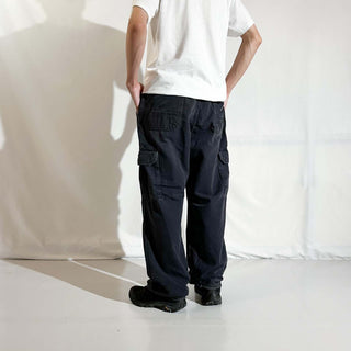 Carhartt ブラック ライトダック カーゴ パンツ