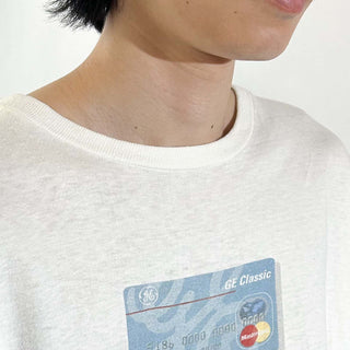 90's "The GE Classic MasterCard" プリント Tシャツ