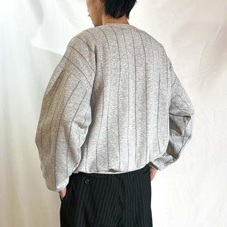 80's Eddie Bauer ストライプ スウェット シャツ