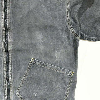 90's anchor blue ブラック デニム フーディー ジャケット