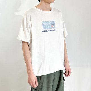 90's "The GE Classic MasterCard" プリント Tシャツ