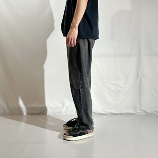 90's～00's "made in USA" ARIZONA テーパード ブラック デニム パンツ