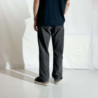 90's～00's "made in USA" ARIZONA テーパード ブラック デニム パンツ