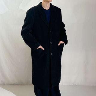 90's SILVER CLOUD カシミヤ チェスター コート