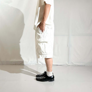 90's～ OLD Ralph Lauren 6ポケット カーゴ ショーツ (ホワイト)