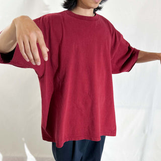 90's "made in USA" EMS オーバーサイズ 無地 Tシャツ