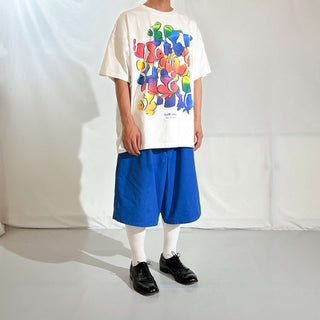 00's Dickies シアンブルー ワーク バギー ショーツ