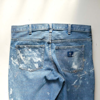 90's～ RK BRAND ペンキ デニム パンツ