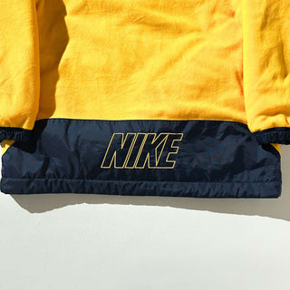 00's NIKE ナイロン×フリース フーデッド リバーシブル ライン シェル ジャケット