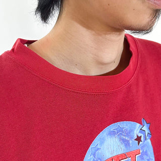 90's "made in USA" Planet Hollywood "Las Vegas" プリント スウェット シャツ