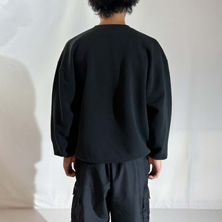 90's "made in USA" Russell ブラック 無地 スウェット シャツ