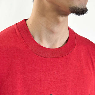 90's "made in USA" SCREEN STARS "harve benard" センター プリント Tシャツ