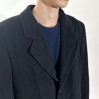 90's SILVER CLOUD カシミヤ チェスター コート