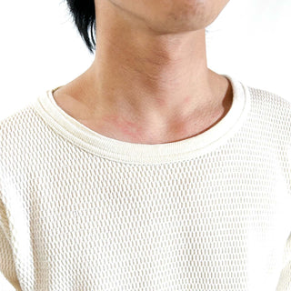 ～90's "made in USA" ハニカム サーマル カットソー