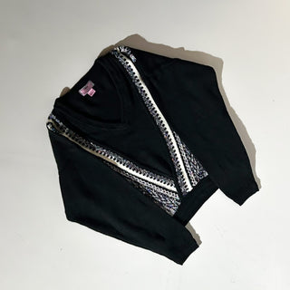 90's～00's CONCRETE デザイン Vネック ニット セーター