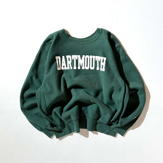 90's "made in USA" Cotton exchange リバースウィーブタイプ カレッジ スウェット シャツ