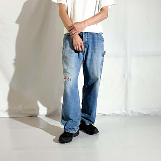 00's Carhartt ボロ ペインター デニム パンツ