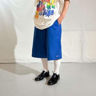 00's Dickies シアンブルー ワーク バギー ショーツ