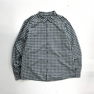 Patagonia オーガニックコットン×ポリエステル レギュラー チェック L/Sシャツ