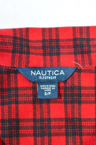00's NAUTICA オープンカラー チェック L/Sシャツ