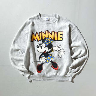 80's "made in USA" VELVA SHEEN ミニー キャラクター スウェット シャツ