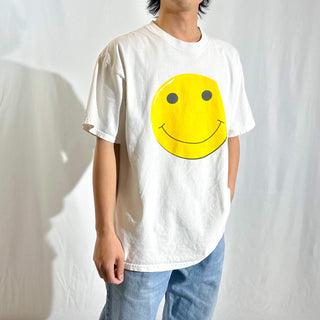 00's GILDAN スマイル 企業 両面プリント Tシャツ