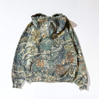 00's JERZEES リアルツリー フルジップ スウェット パーカ