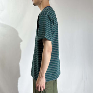90's BASIC EDITIONS マルチボーダー Tシャツ