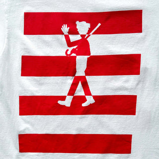 00's DELTA "Where's Wally?" キャラクター 両面プリント Tシャツ