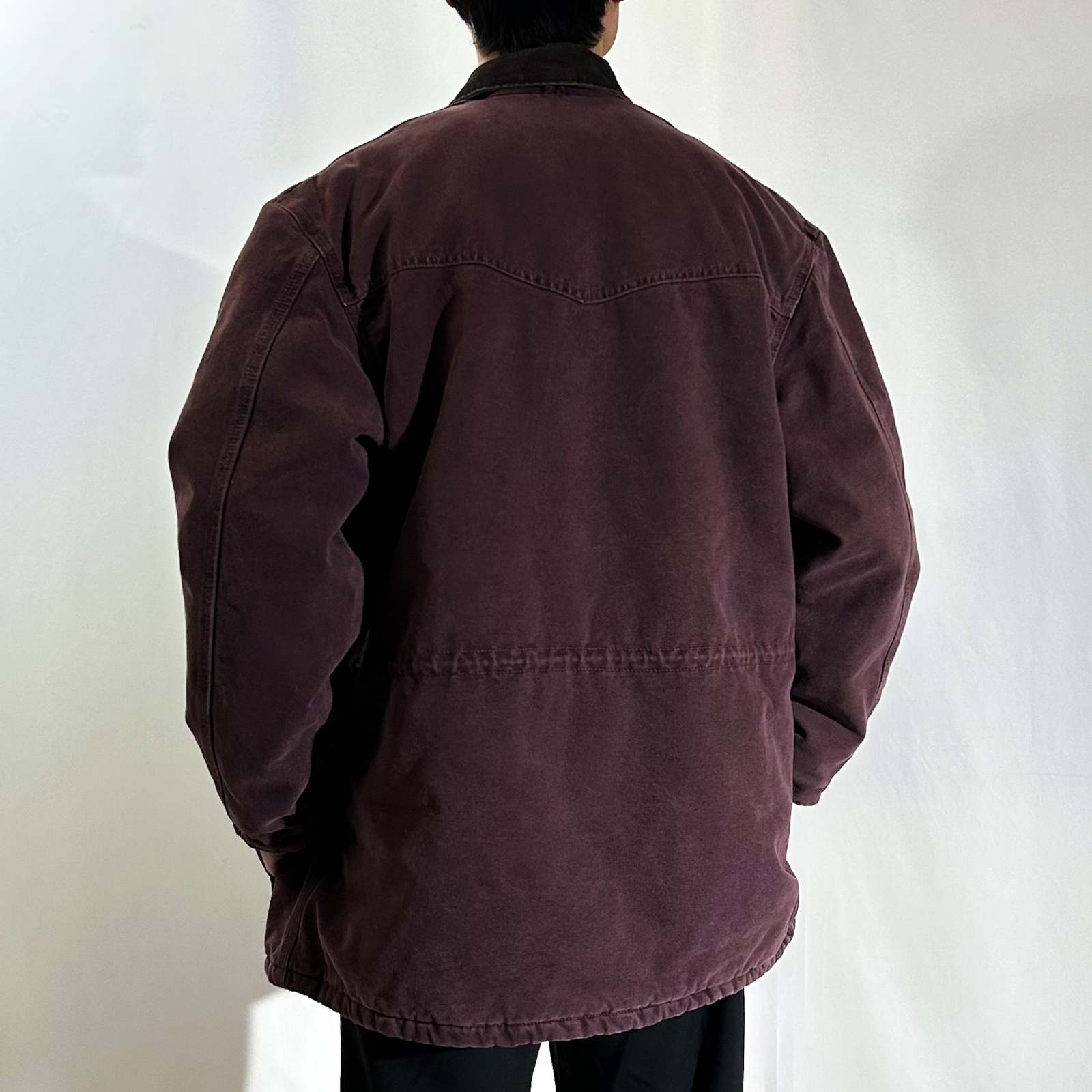 古着–～00's Carhartt 裏キルティング ウエスタンヨーク ダブル