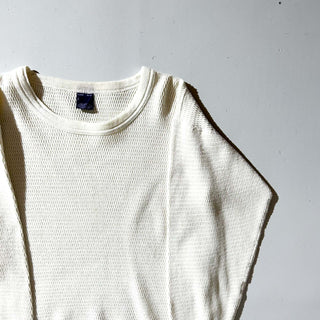 ～90's "made in USA" ハニカム サーマル カットソー