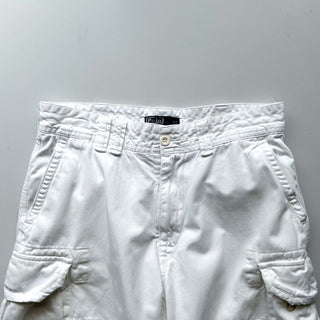 90's～ OLD Ralph Lauren 6ポケット カーゴ ショーツ (ホワイト)