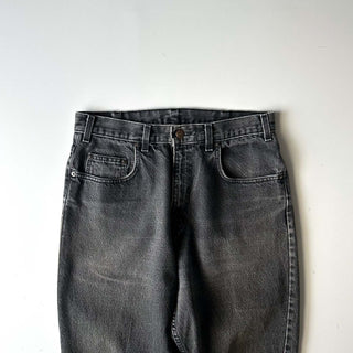 90's～00's "made in USA" ARIZONA テーパード ブラック デニム パンツ