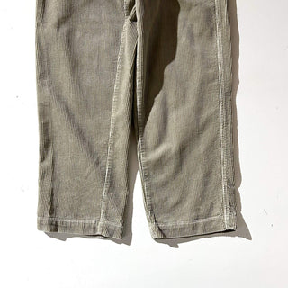 00's GAP "relaxed fit" グレージュ 太畝 コーデュロイ パンツ