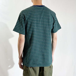 90's BASIC EDITIONS マルチボーダー Tシャツ