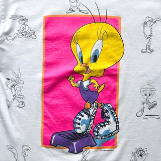 90's "made in USA" TOUCH of GOLD×Looney Tunes キャラクター  両面プリント Tシャツ